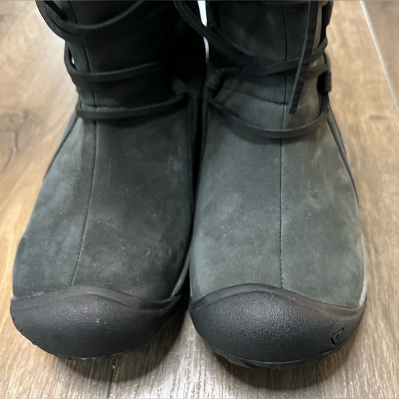 Keen Brighton High Gray Waterproof Boots Women’s Size 7.5 - Picture 10 of 11